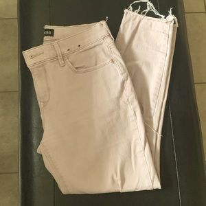 EXPRESS Pale Pink ankle jeans mid rise